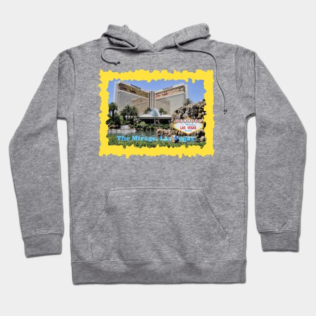 THE Mirage Las Vegas Nevada Hoodie by SartorisArt1